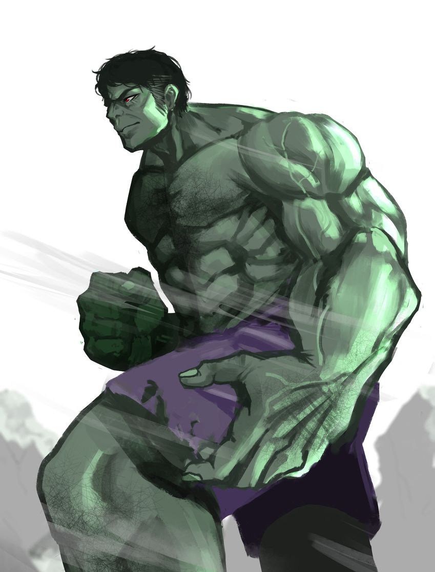 一组绿巨人超酷壁纸组图,酷到爆屏