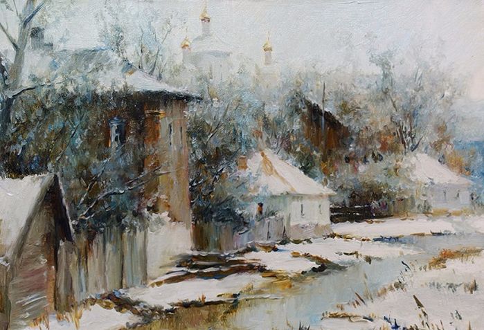 那些生活中的小风景俄罗斯青年艺术家尤里维克多洛维奇作品选