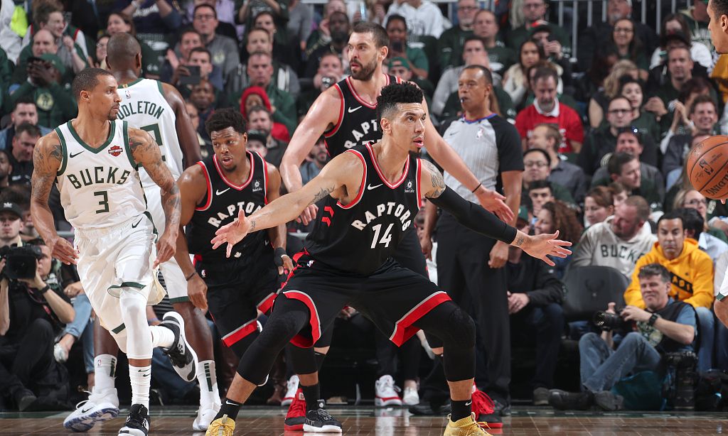 北京时间2019年5月18日,nba季后赛东部总决赛雄鹿主场二战猛龙,以125