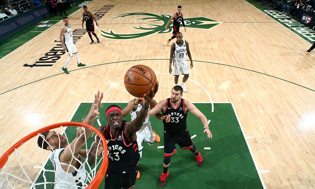 北京时间2019年5月18日,nba季后赛东部总决赛雄鹿主场二战猛龙,以125