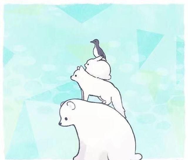 艺术家系列no.262-ayu 日本插画师 软萌软萌的可爱白熊