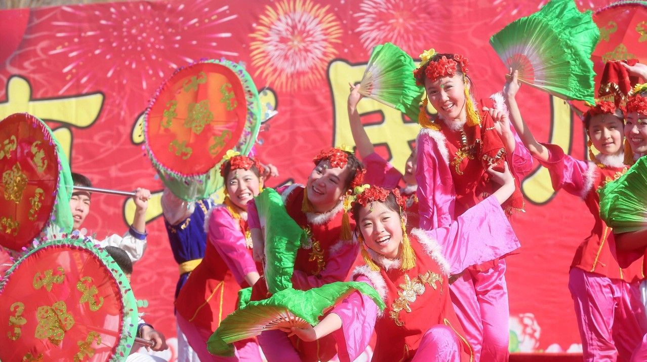 河北非物质文化遗产井陉拉花既是传统的又是时尚的