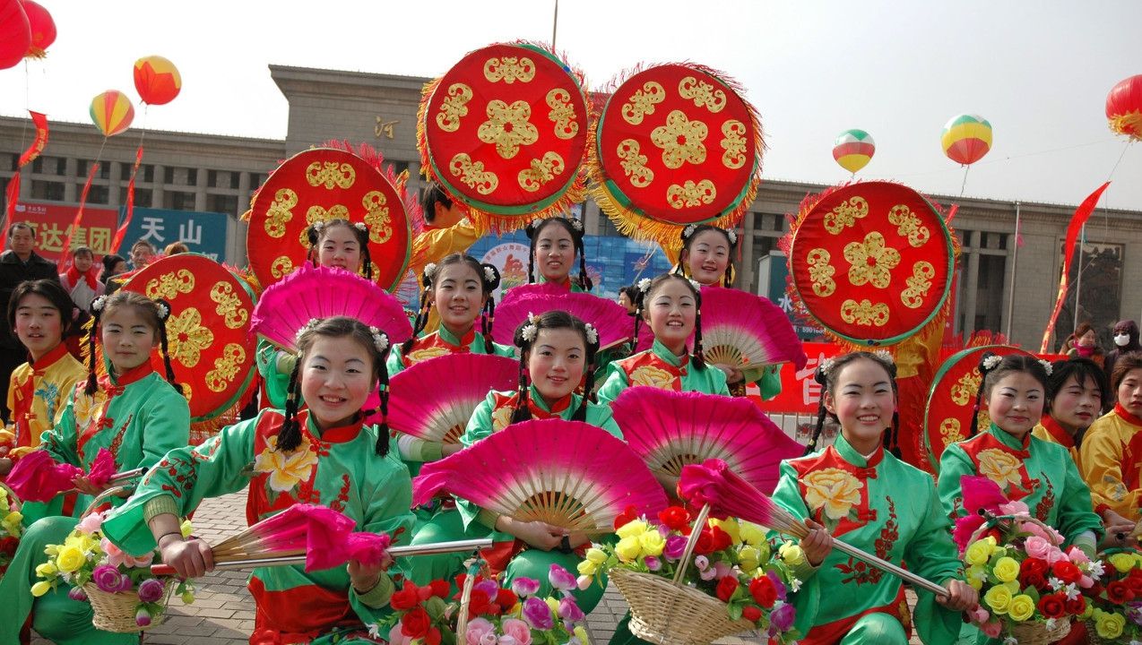 井陉县,中国拉花之乡,是一个非常重要的日子,第二十四届民间艺术节拉