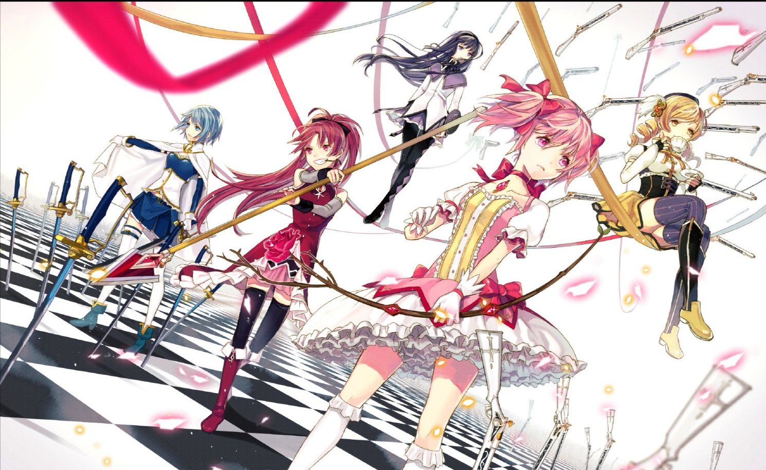 魔法少女小圆 呆萌可爱鹿目圆 我想成为能够帮助别人的人