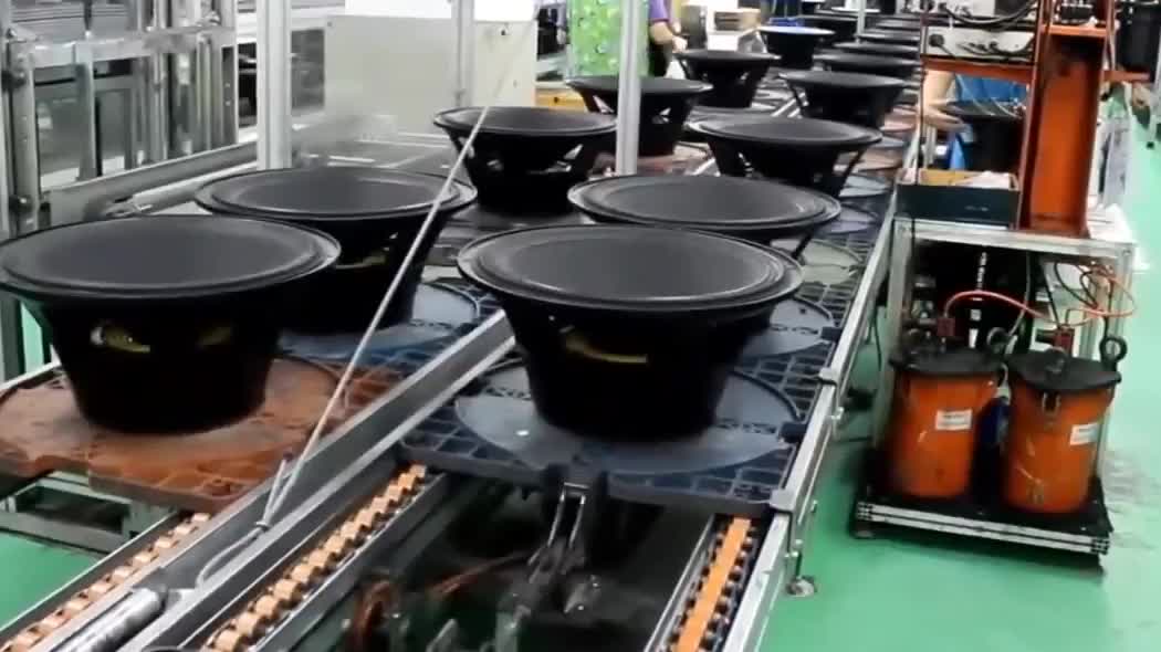 工厂实拍音响是如何制造的
