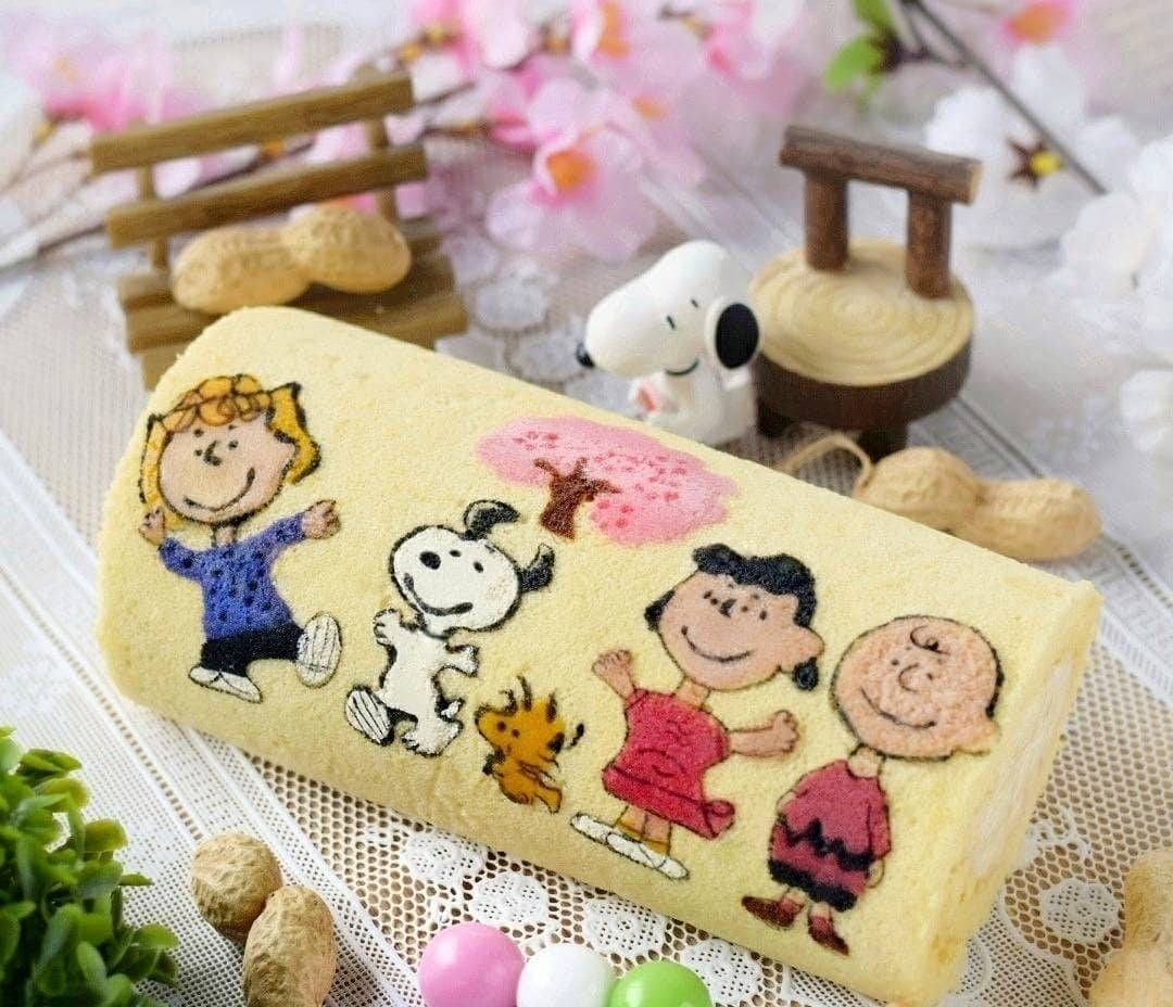 超级有趣又可爱的瑞士卷 上面有鲷鱼烧 寿司还有托马斯