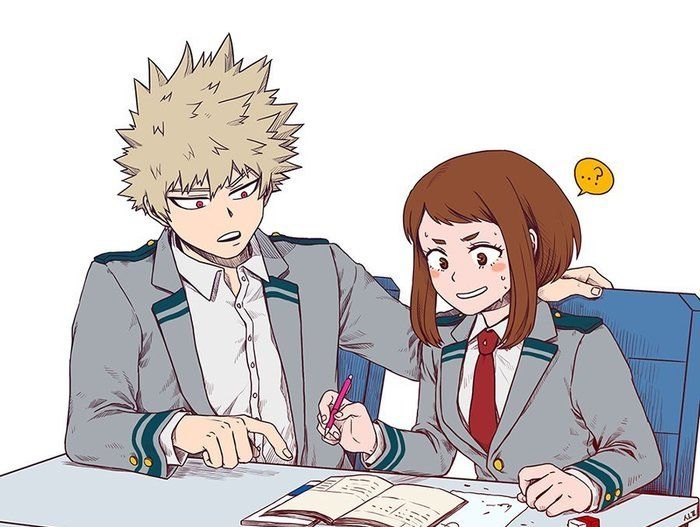 我的英雄学院:胜茶组——霸道爆豪pk呆萌丽日,太撩人!