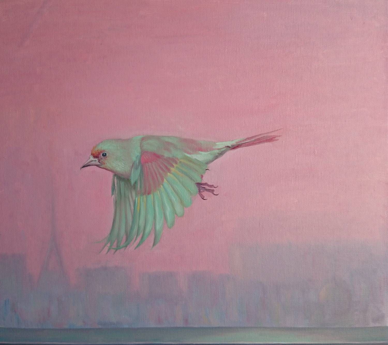 年轻画家刘爽的唯美创意油画作品欣赏