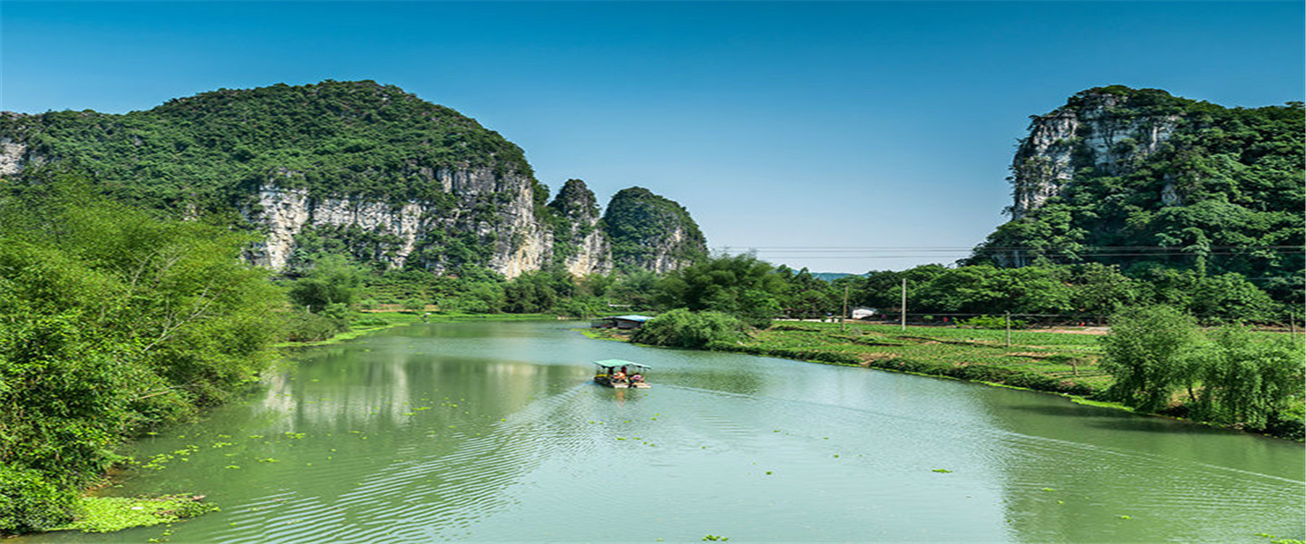 广西上林县三里洋渡风景区