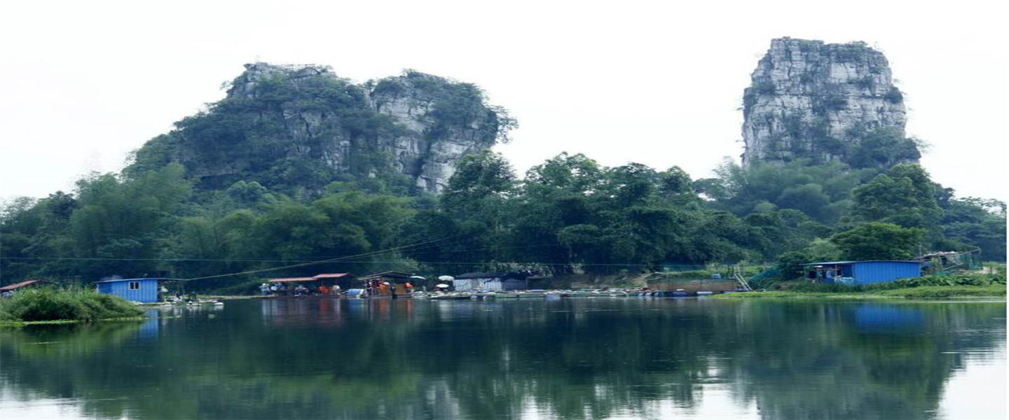 广西上林县三里洋渡风景区
