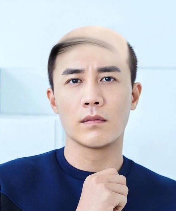 假如男星都是地中海发型,看到胡歌想笑,第五位是硬汉