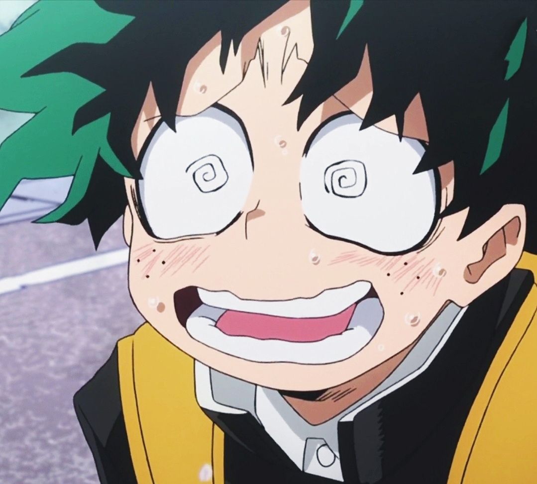 自截动漫男生头像,想要成为英雄的绿谷出久