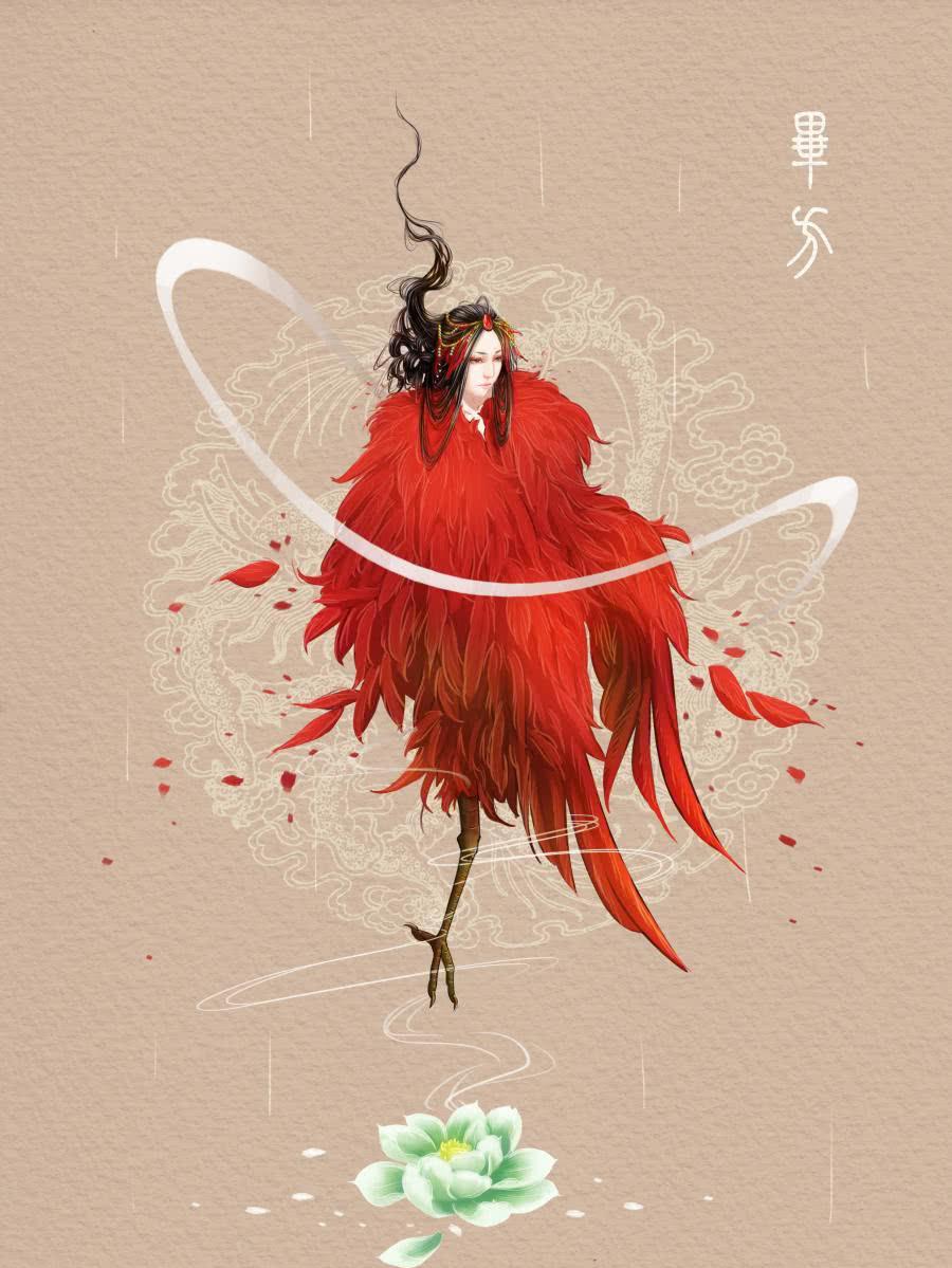 九头鸟--中国古代神话传说中的十大灵兽(二)