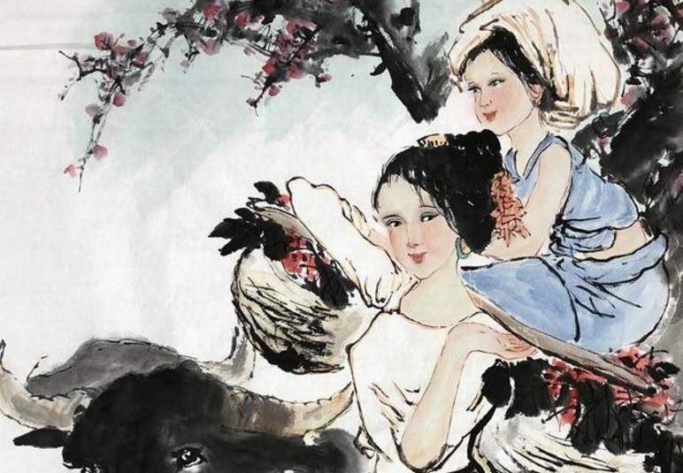 著名书画家徐然国画人物画精品中国画书画艺术作品欣赏