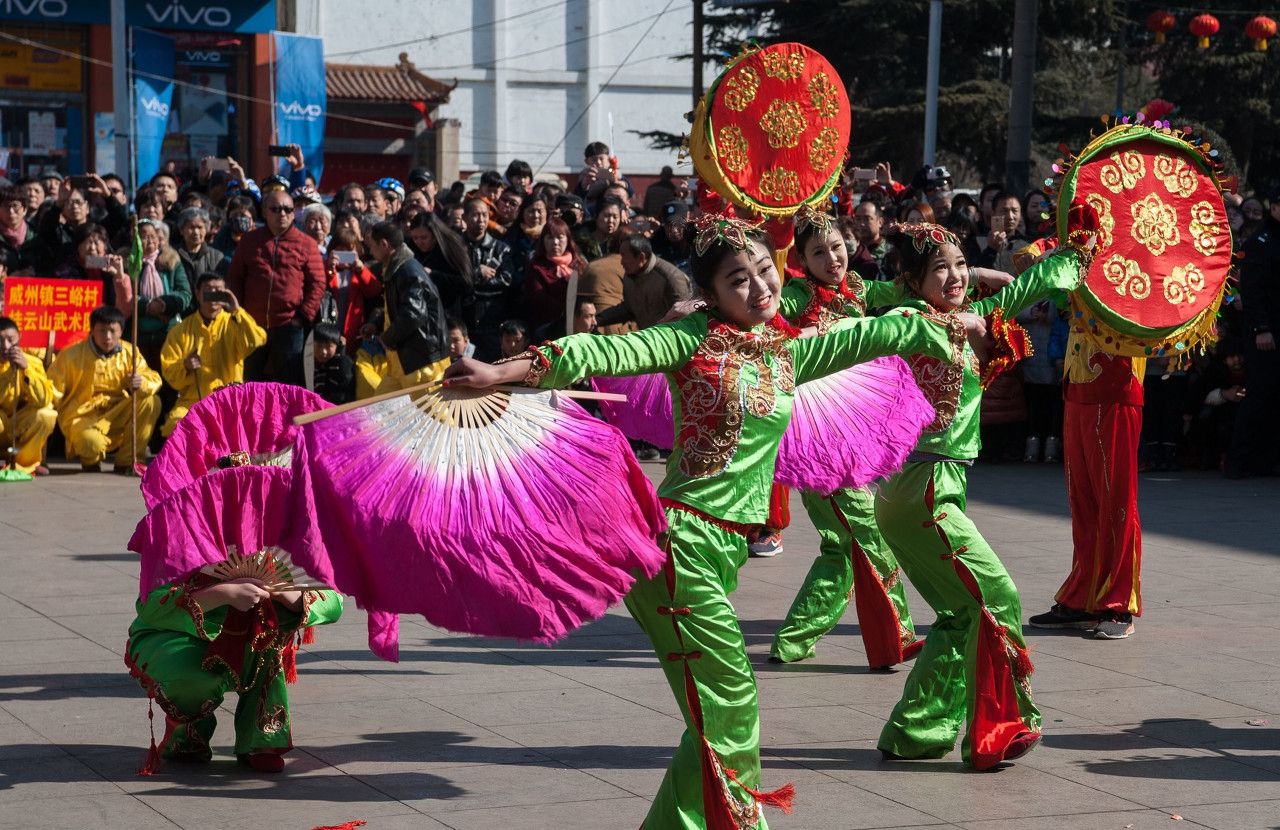 河北非物质文化遗产井陉拉花既是传统的又是时尚的