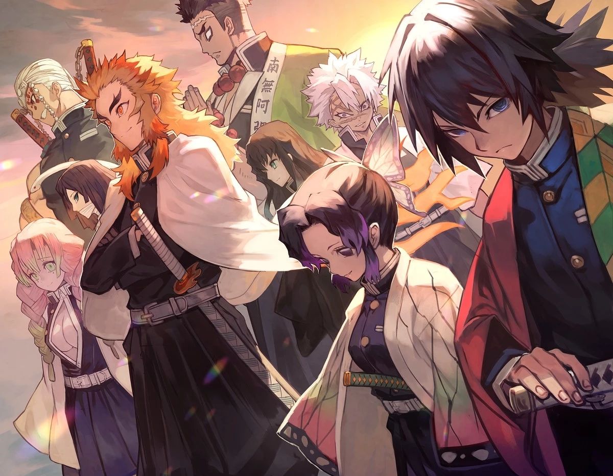 鬼灭之刃 九柱实力排名 蝴蝶忍 祢豆子精美插画特辑