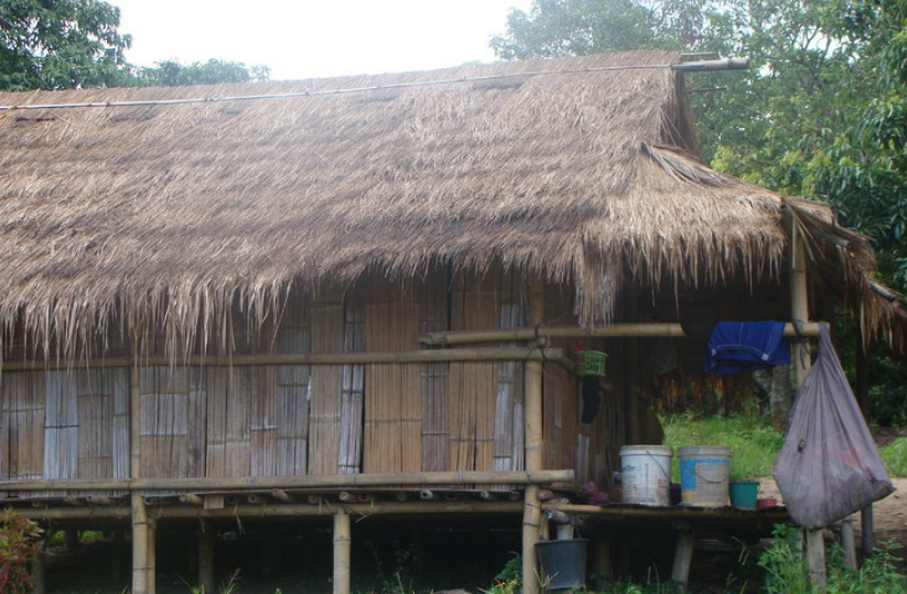 清迈苗族村寨,保存着比较完整的苗族居民的房屋,很有特色|苗族|清迈