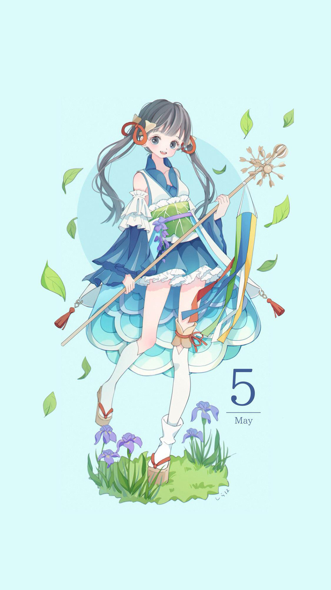 高清手机壁纸丨卡通简笔画丨情感短句签名