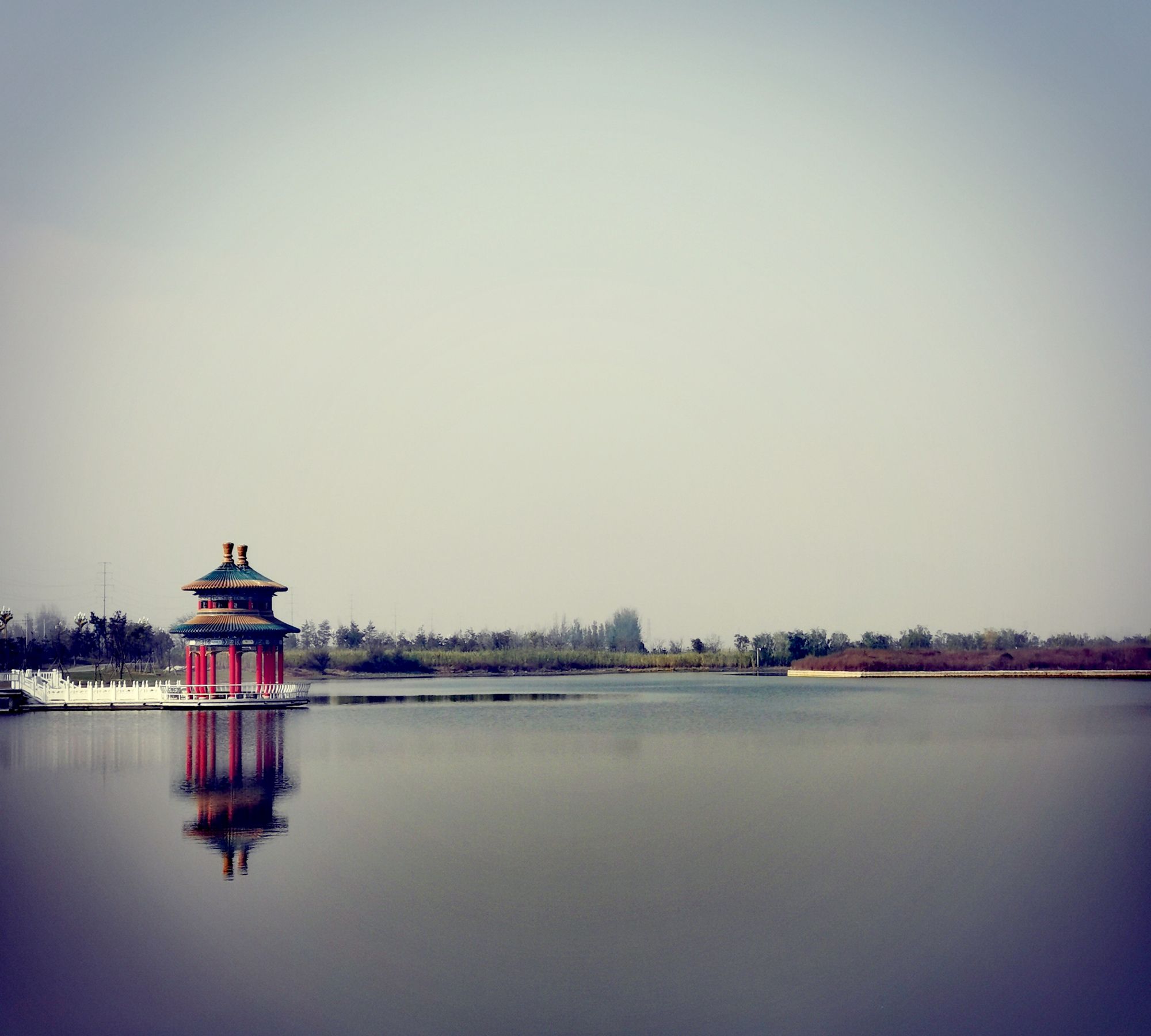 陕西大荔南湖公园,同州沙苑,不妨你去看看_高清图集_新浪网