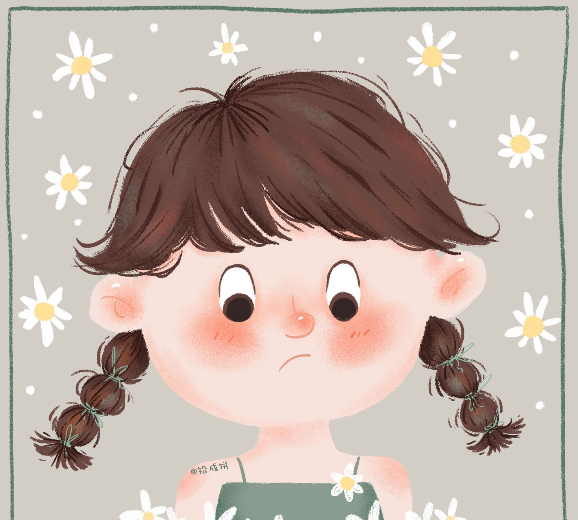 一组可爱风胖嘟嘟人物小头像,萌萌的 作者:铅成饼_高清图集_新浪网