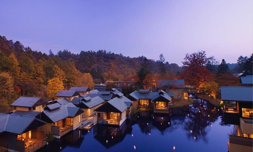 人间仙境之日本虹夕诺雅轻井泽酒店_高清图集_新浪网