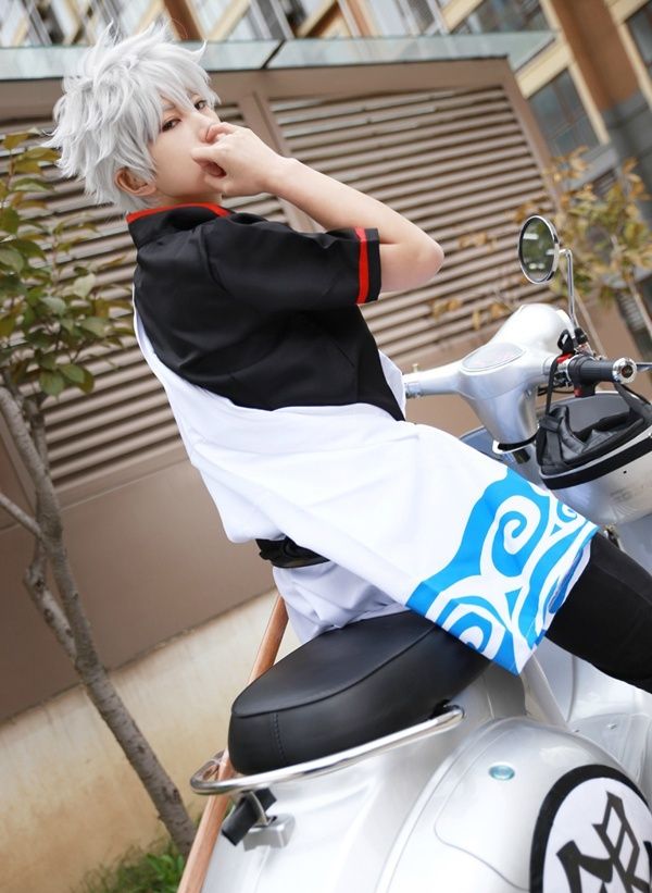 熊祁cos银魂,竟然做出这个动作,网友:太敬业!_高清图集_新浪网