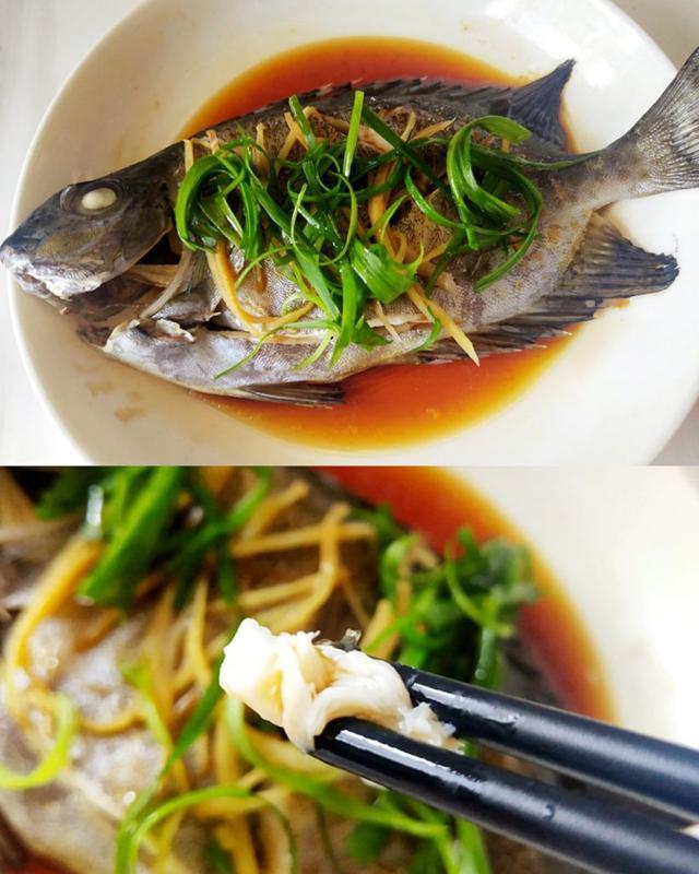 省时省力的清蒸姜丝葱花鱼,口味清淡却不乏鲜甜美味