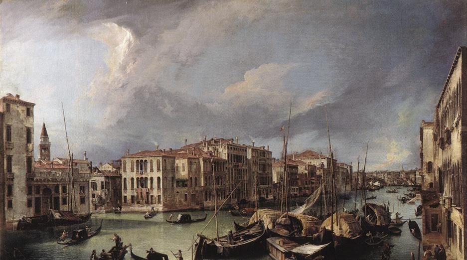 意大利风景画家卡纳莱托绘画作品选