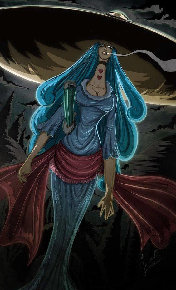 作为四皇团的首领夏洛特.