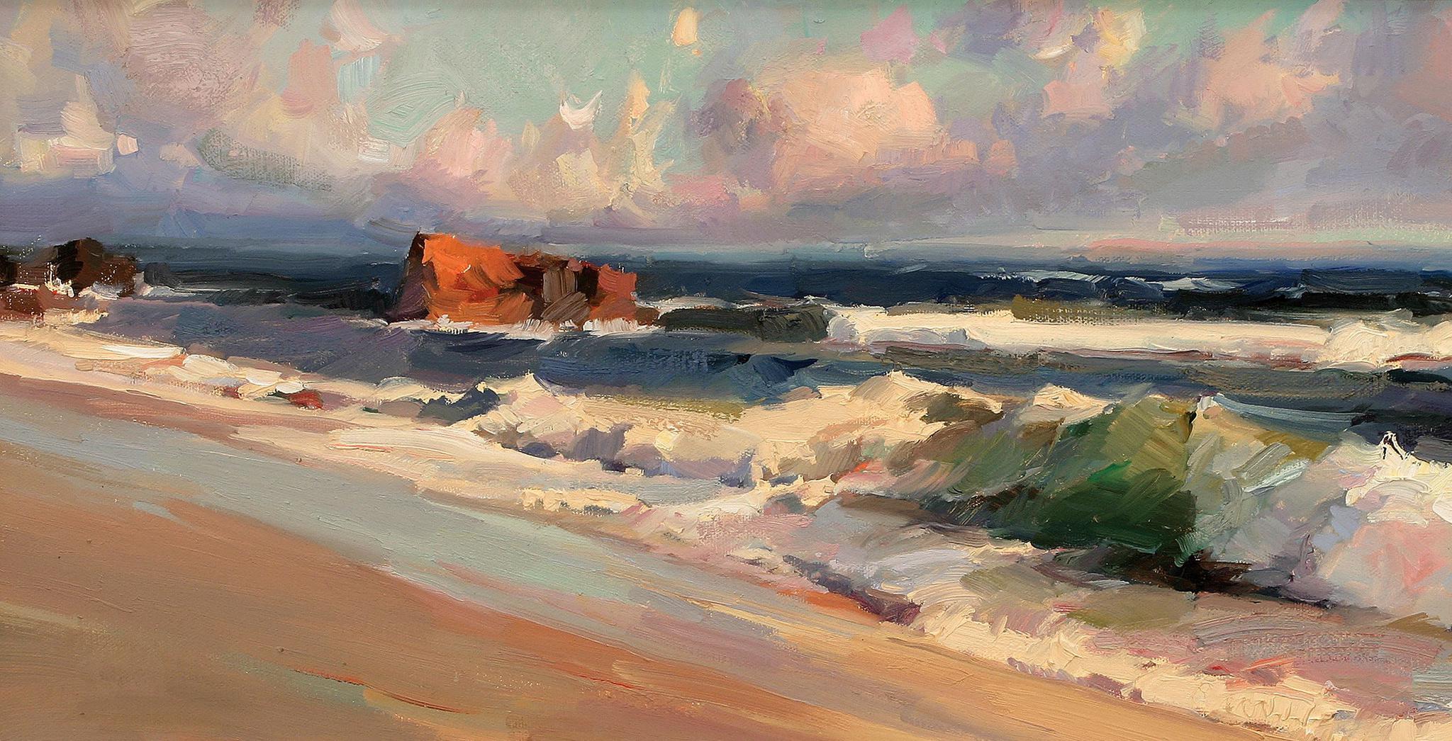 风格清新的近代风景油画水彩画欣赏-第二辑