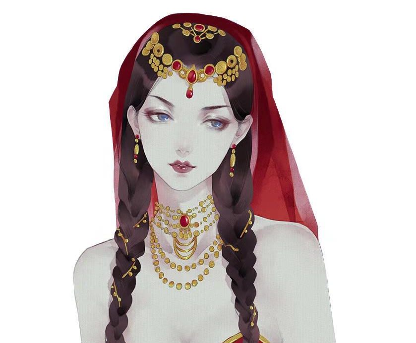 手绘古风动漫小仙女头像,岁月未存慈悲,愿你始终不疑真心!