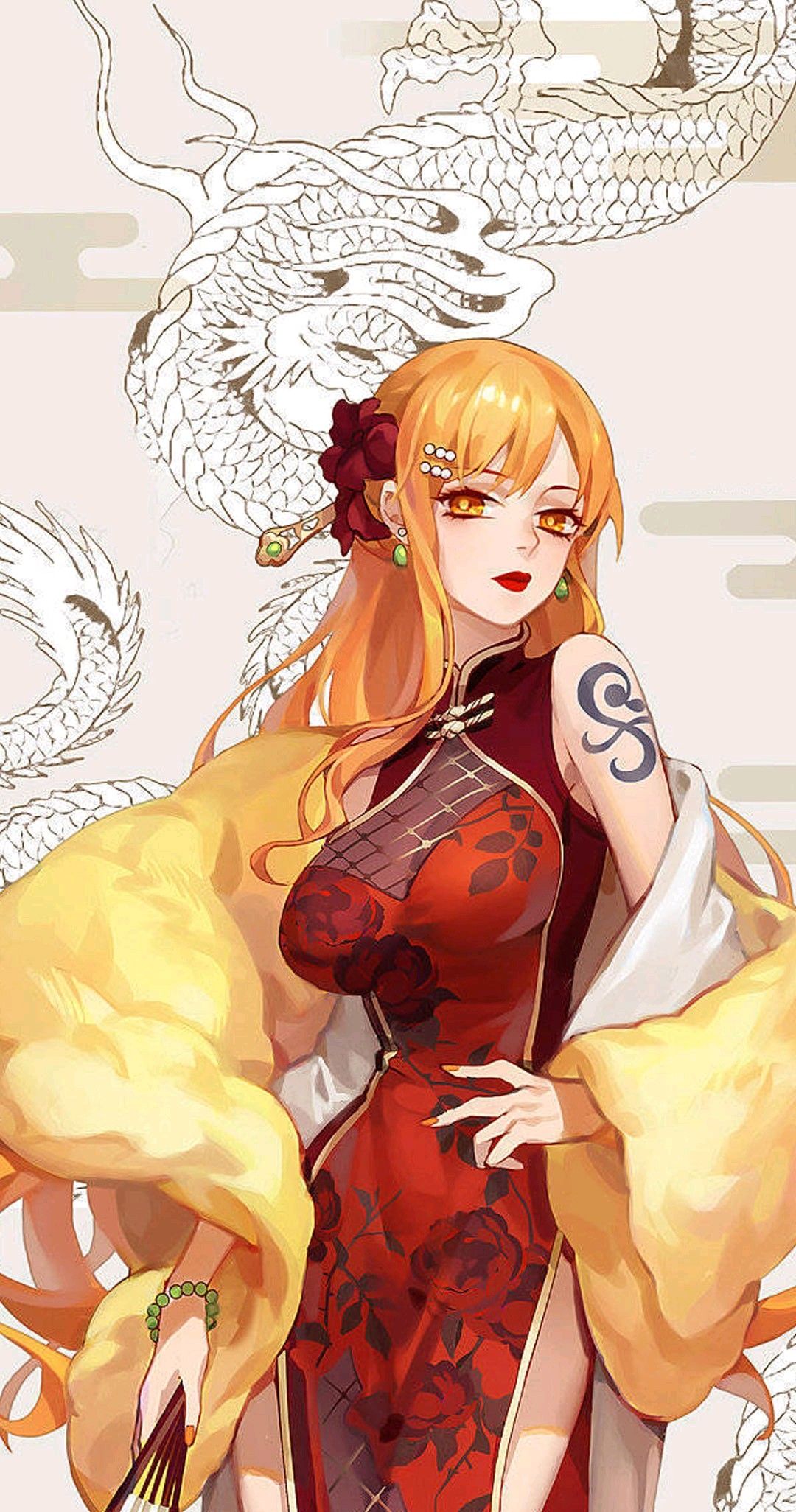 动漫壁纸:12张高清海贼王娜美手机壁纸,祝贺大家新年新气象