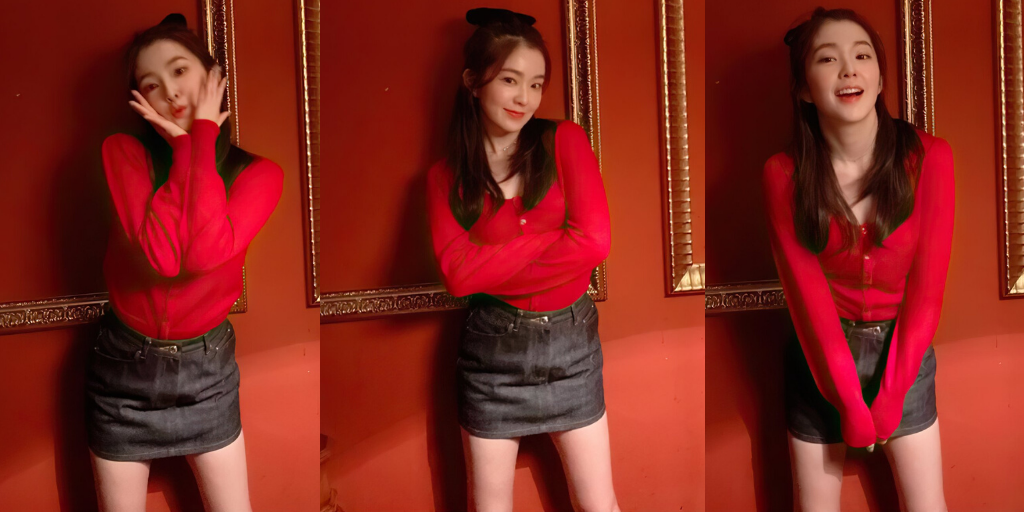 Red Velvet Irene裴珠泫近况照片大摆可爱造型