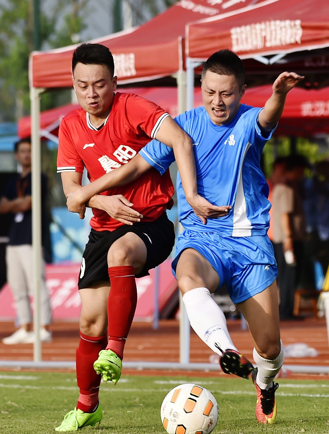 湖北省第十五届运动会群众体育类足球比赛在黄石举行|襄阳|黄石|群众