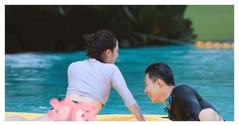 徐璐不顾生理期学游泳 ,避免尴尬全程打马赛克,网友:导演反应