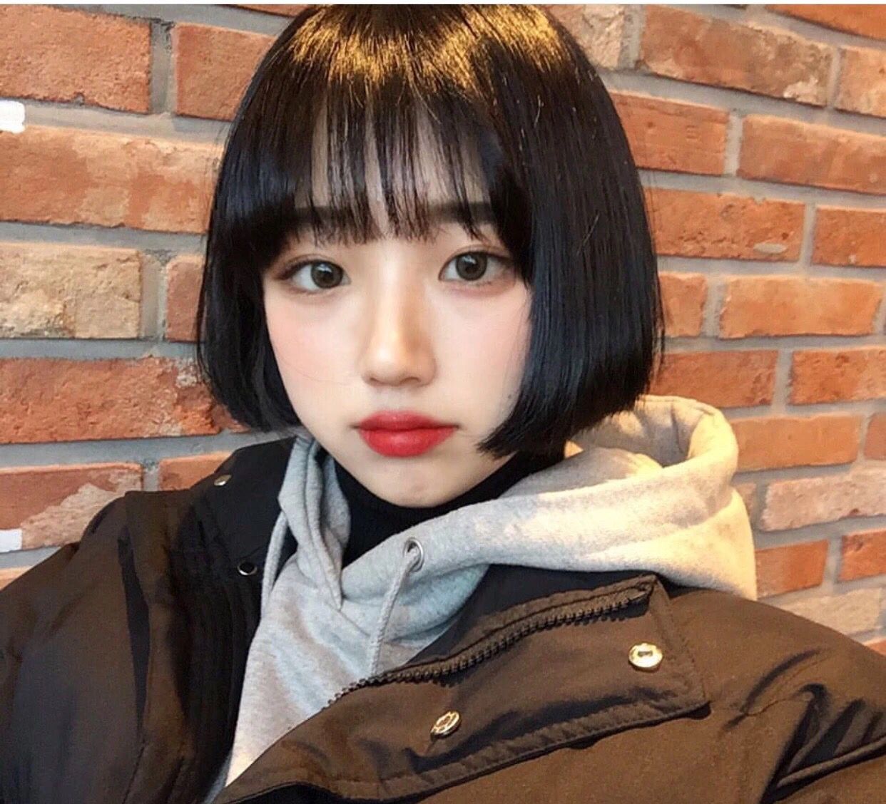 当短发遇上学生头