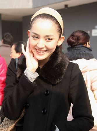 古力娜扎当年艺考时的照片,真的是宝藏女孩