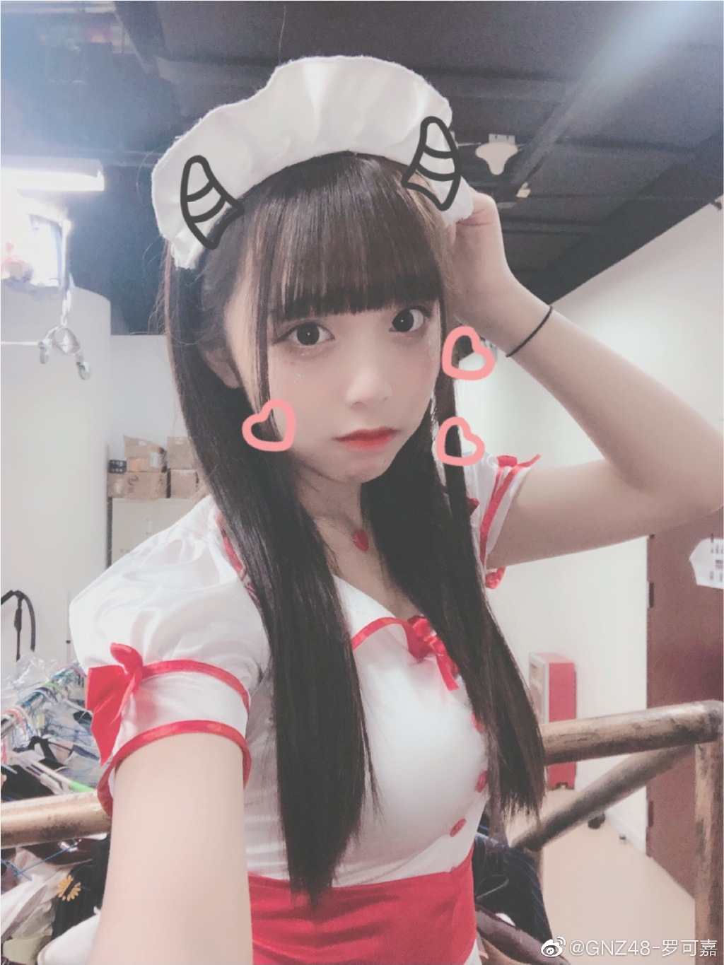 偶像女团gnz48-罗可嘉写真美照好可爱