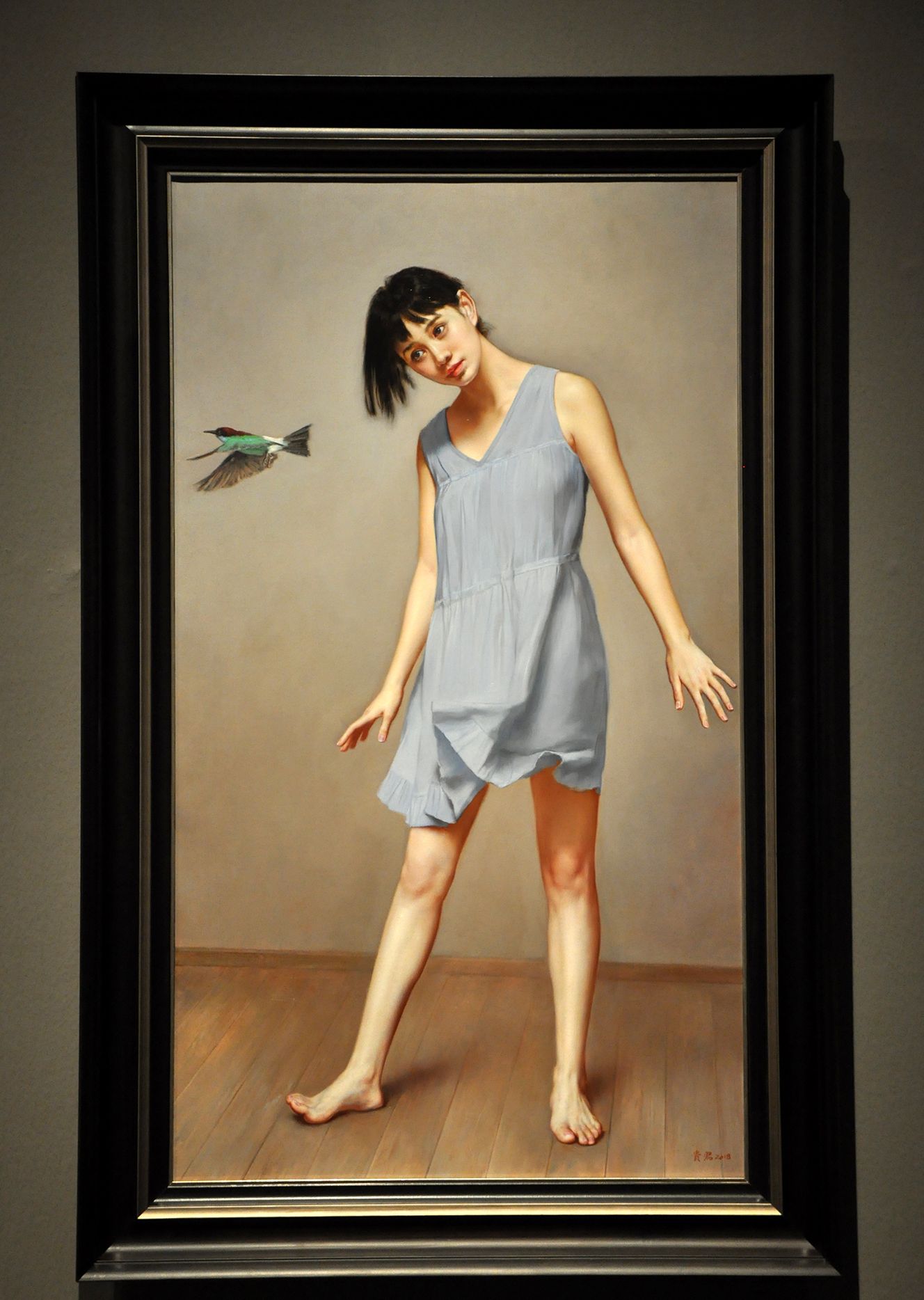 万物有灵李贵君的油画展每一张都那么逼真