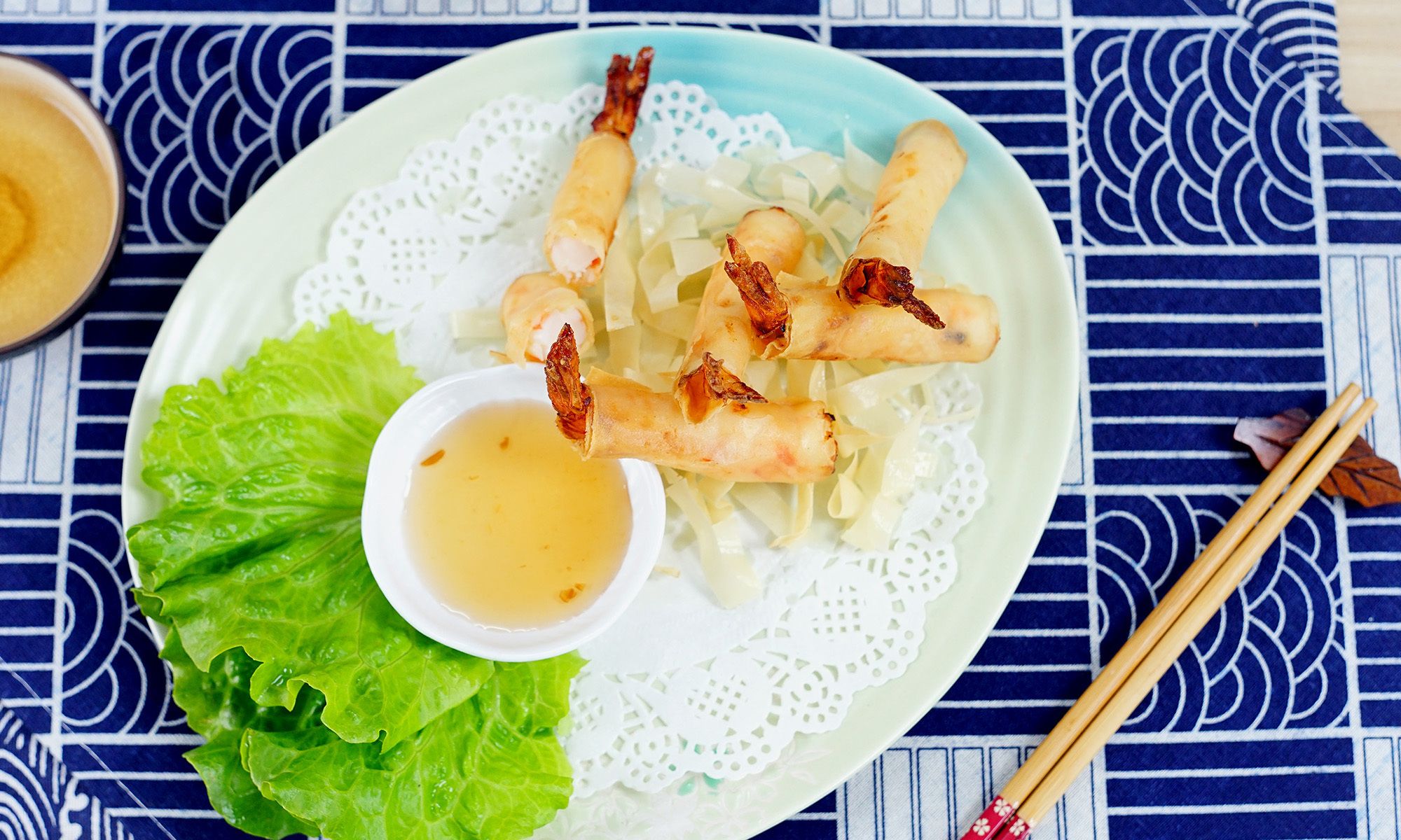 泰国小吃炸虾卷，感受泰国美食_全方位