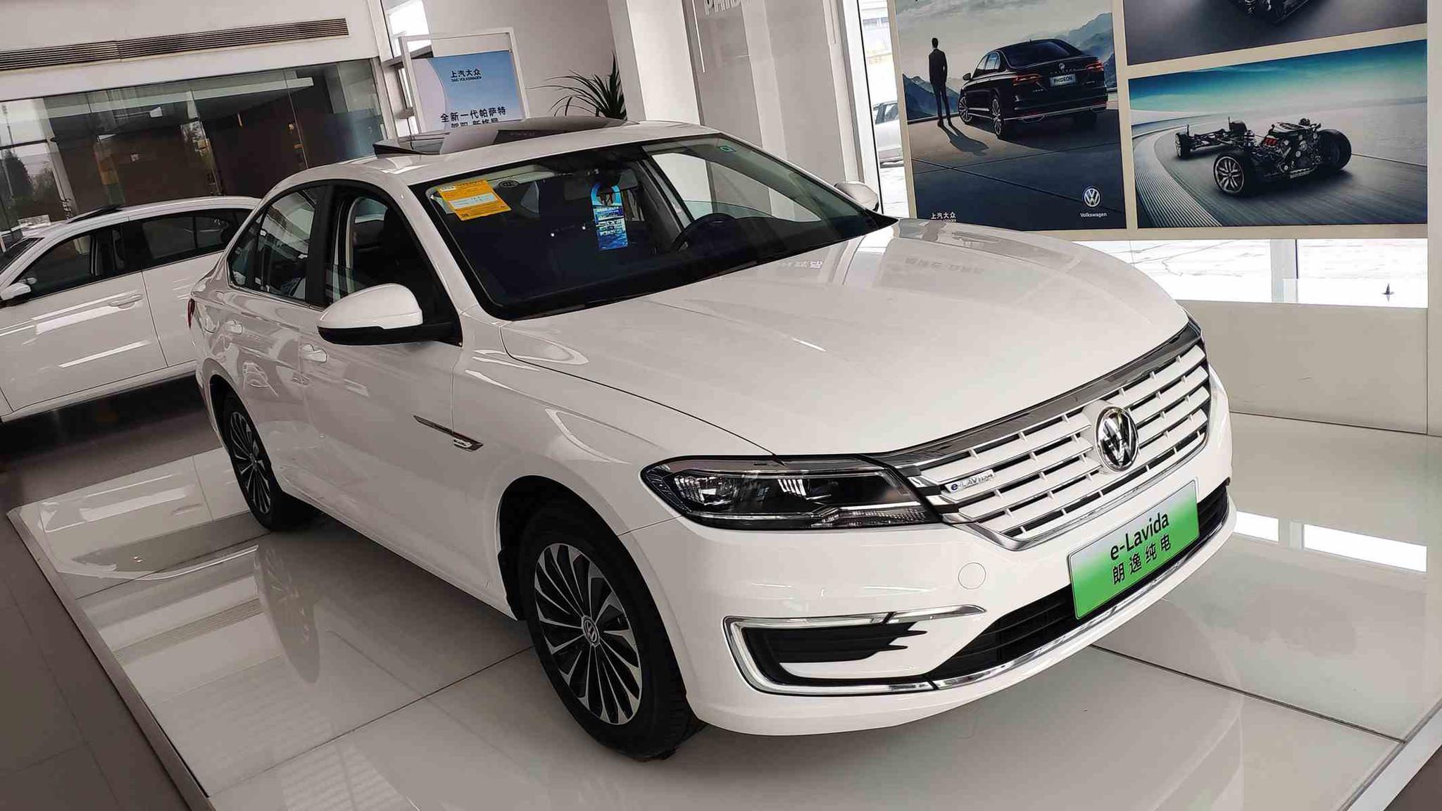 上汽大众朗逸纯电到店实拍 售14.89万元