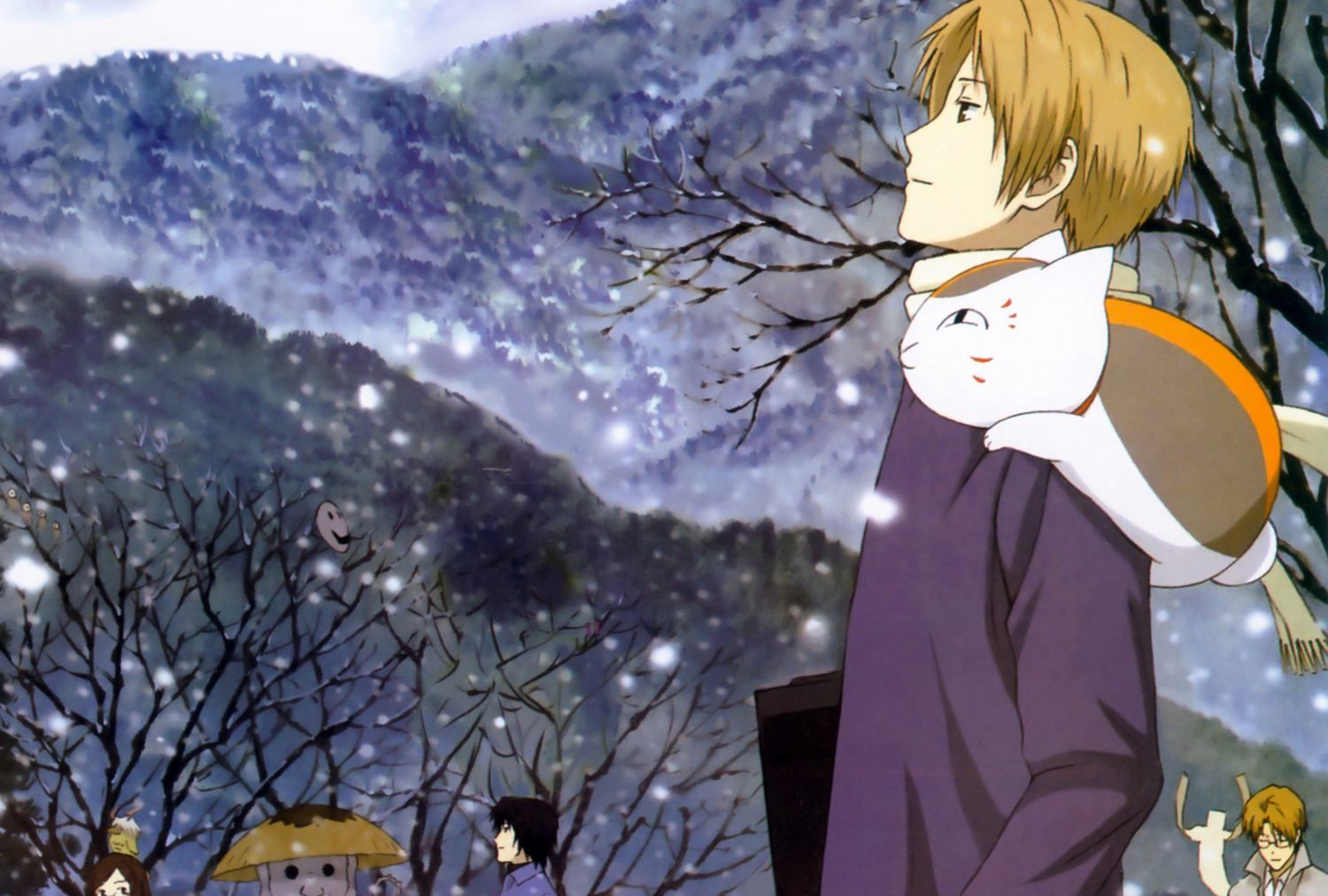 夏目友人帐壁纸 此生无悔入夏目 来生愿做帐中妖