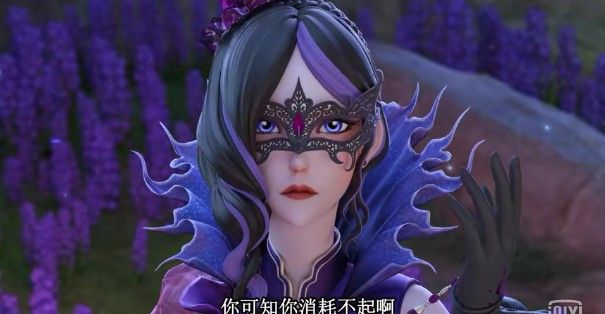 精灵梦叶罗丽:毒夕绯一直带着面具,原来是被人类伤了脸