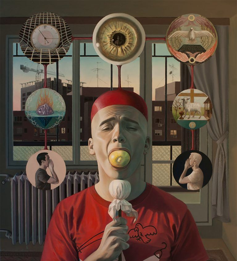 罗马尼亚艺术家victor fota创作的有趣的油画作品欣赏|罗马尼亚|油画