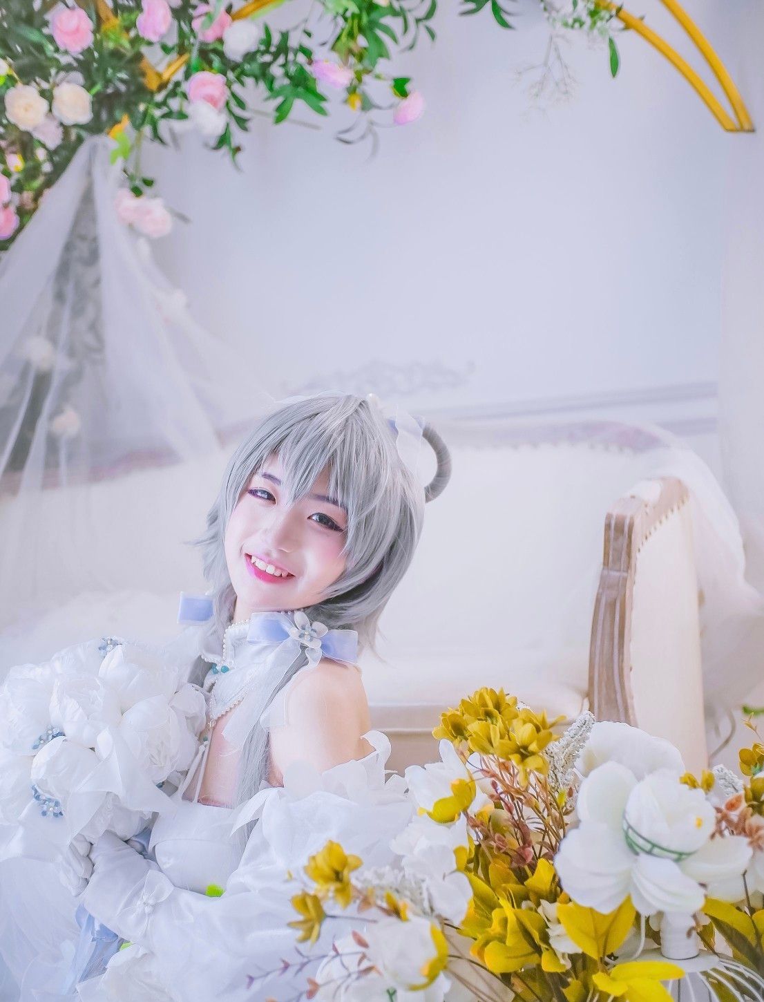 华风夏韵,洛水天依.甜美歌姬洛天依真人cosplay分享