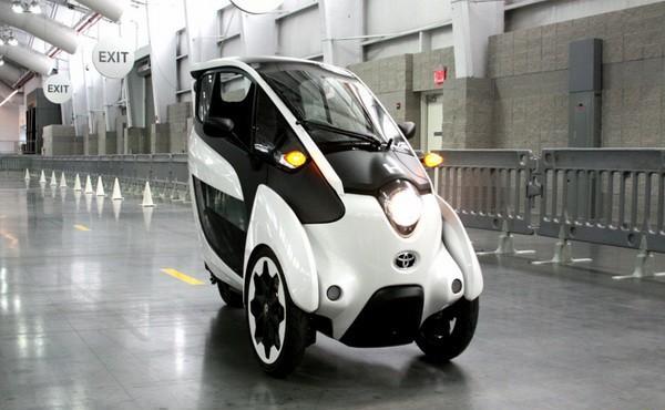 丰田黑科技i-road电动三轮车-新浪汽车