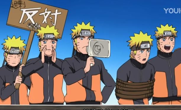 火影鸣人分身展现多重人格少女心人格太抢眼长睫毛美过雏田