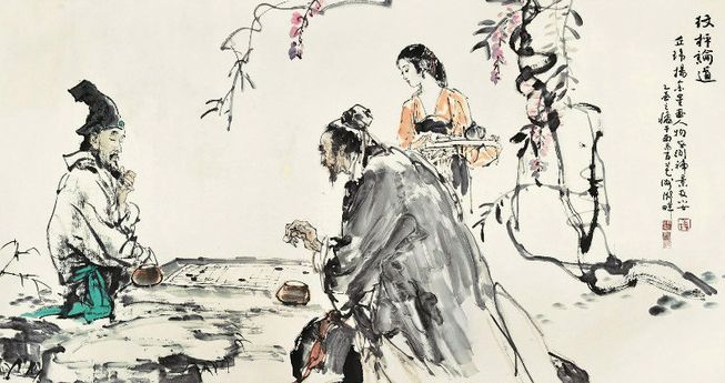 精湛洒脱,丁世弼人物画作品欣赏|人物画|丁世弼|作品欣赏_新浪新闻