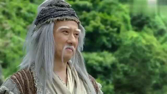 段皇爷先天功威震八方仅仅一招直接挡住洪七公全力降龙十八掌