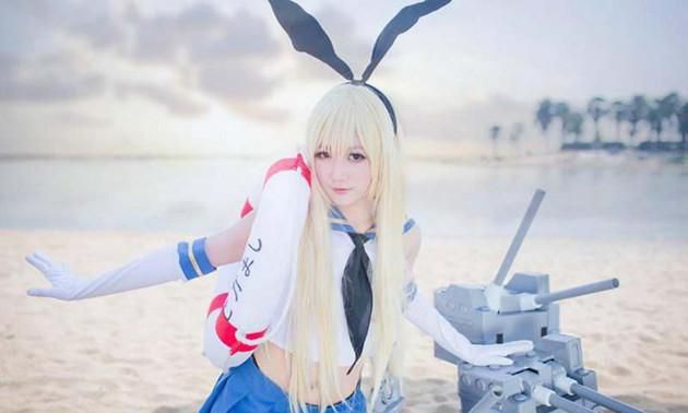舰娘岛风cos:打破次元壁神还原,满满福利!|还原|舰娘|海军服_新浪新闻